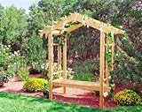6' Country Arbor & Bench
