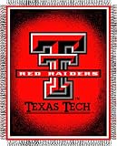 Texas Tech Red Raiders NCAA Triple Woven Jacquard Throw (019 Focus) (48x60)