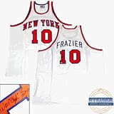 Walt Frazier Hand Signed Knicks Jersey