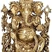 Intricate Brass Ganesh Statue