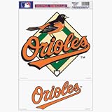 Baltimore Orioles 11x17 Jumbo Ultra Decal