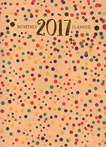 2017 Personal Monthly Planner / Calendar / Organizer - Monthly Page Format - v14