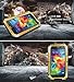 Love Mei Shockproof Waterproof Dust/Dirt/Snow Proof Aluminum Metal Gorilla Glass Military Heavy Duty Protection Case Cover for Samsung Galaxy S5 S V I9600 Red