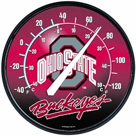 NCAA Ohio State Buckeyes Thermometer
