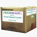 Pet Supplies : Fresh Magic ''Tracks Less'' Chunk Style Crystals Litter (18 liter (18.75-lb) box)
