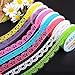 Domire 7pcs Roll Decorative Sticky Adhesive Lace Cotton Washi Tape for DIY Craft