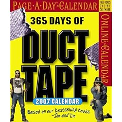 365 Days of Duct Tape Page-A-Day Calendar 2007 (Page-A-Day Calendars)