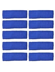 Sports: Mallofusa ? 10 PCS Cotton Sports Basketball Headband / Sweatband Head Sweat Band/brace Gift Party Outdoor Activities (Blue) - Mallofusa
