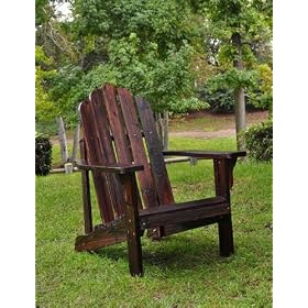 Marina Adirondack Chair Color: Burnt Brown