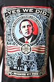 Obey Obama Yes We Did Adult Obama T-Shirt