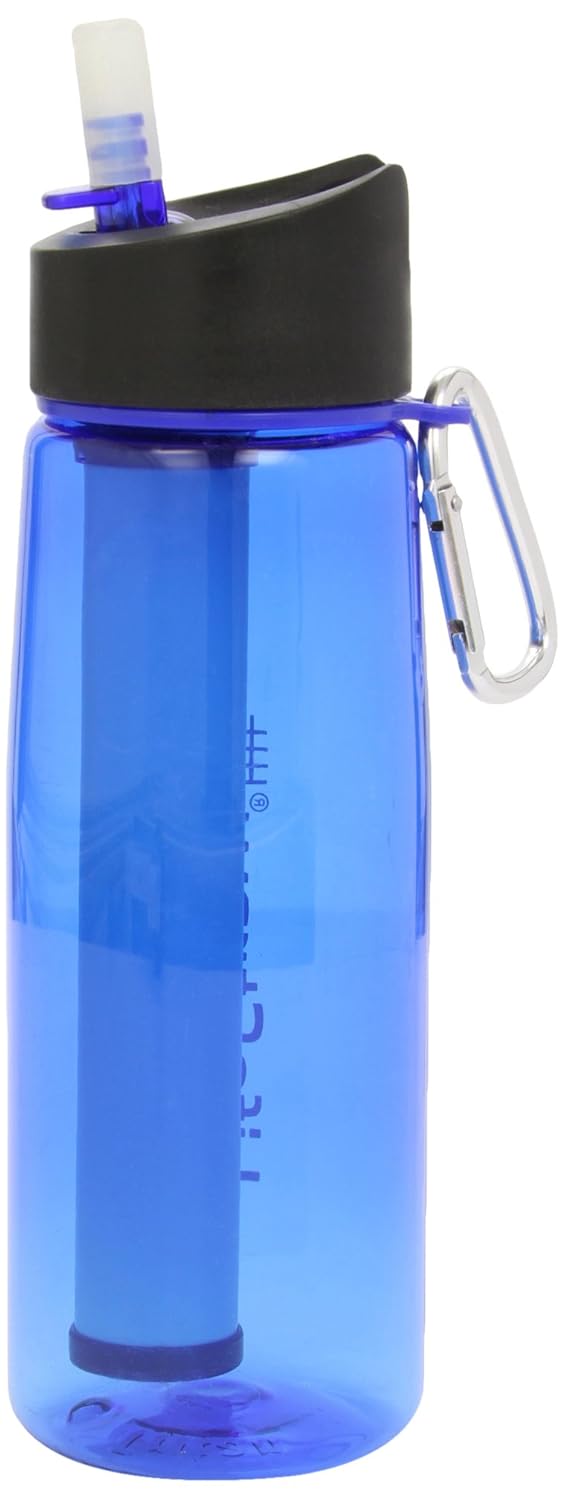 LifeStraw Go Water Bottle with Integrated 1000Liter LifeStraw Filter