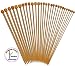 13" Single Point Bamboo Knitting Needles Set