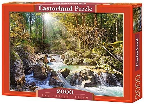The Forest Stream, 2000 Piece By Castorland Puzzles by Castorland Puzzles