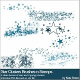 Photoshop Brushes - Star Clusters Brushes and Stamps