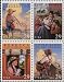 Search : YOUTH CLASSIC NOVELS ~ BOOKS ~ HUCKLEBERRY FINN ~ LITTLE HOUSE ON THE PRAIRIE ~ LITTLE WOMEN ~ REBECCA SUNNYBROOK FARM #2788a Block of 4 x 29¢ US Postage Stamps