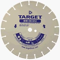 Target 590359 DH Dri Disc - DH8 16 (406) x .125 x 1 DP-20mm B, For maximum life on soft brick, abrasive block and concrete pavers