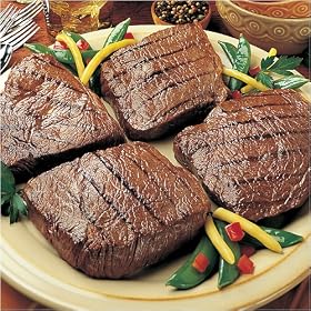 Omaha Steaks Top Sirloins, (4) 8 Ounce