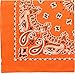 Military Army Trainmen Paisley Bandanas (Orange - 27