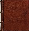 Toccata Brown Leather Small Square Album
