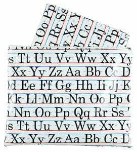 Sugarbooger Jumbo Floor Splat Mat, Vintage Alphabet