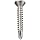 Stainless Steel Sheet Metal Screw, Flat Head, Phillips Drive, Self-Drilling Point