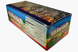 Rain-Blo Bubble Gum Assorted 48 Tubes