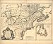 1753 LARGE MAP CANADA BRITISH AND FRENCH COLONIES IN US