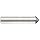 Melin Tool CCMG Solid Carbide Square Nose End Mill, General Purpose, AlTiN Coated, Single Cut, 4 Flutes, Center Cutting
