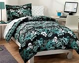 Skulls Crossbones Boys Teen Children Kid Bedding Set