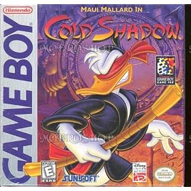 Disney's Maui Mallard in Cold Shadow, Nintendo Game Boy Original, Gameboy (Character Resembles Donald Duck)