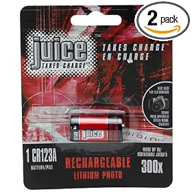 Juice Rechargeable NiMH Batteries, Size AAA, 4-Count Packages (Pack of 2)