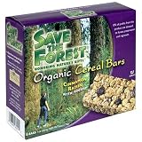 Review Save the Forest  / Save The Forest Organic Cinnamon Raisin with Yogurt Cereal Bar, 6-Count Bars (Pack of 6)
