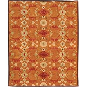 Marigold Area Rug, 8'x11', PUMPKIN by Home Decorators Collection