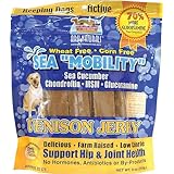 Ark Naturals Sea Mobility Venison Jerky for Dogs, 9-Ounce Pouches