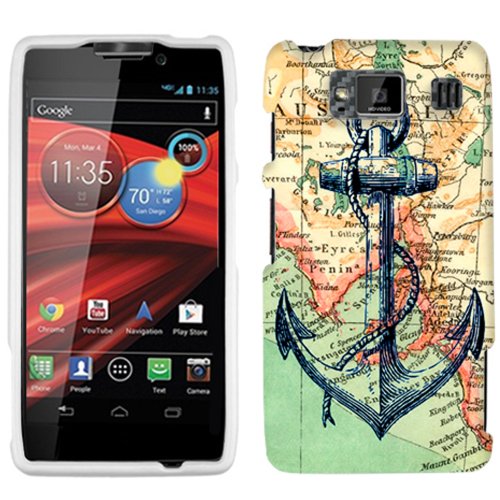 Motorola Droid Razr Maxx HD Nautical Anchor Phone Case