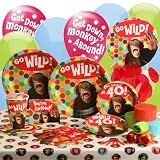 Monkey Around 40 Deluxe Party Kit for 8