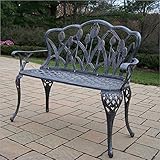 UPC 730050000124 product image for Oakland Living Tulip Loveseat Bench | upcitemdb.com