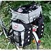 IDEALE HITEC Dreifachtasche�Packtasche Gep�cktragertasche Hecktasche wasserdicht schwarz/silber