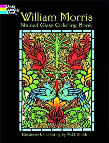 William Morris Stained Glass Coloring Book (Dover Design Stained Glass Coloring Book)