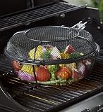 3-In-1 Non-Stick Mesh Skillet, Deep Basket and Grill Basket