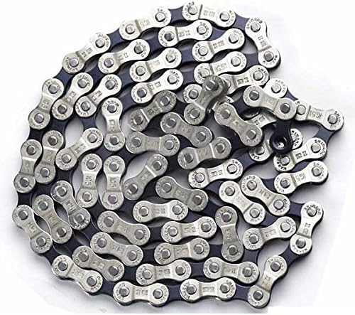 Shopping Mecca -Silver Steel Bicycle Bike Chain IG 51 IG51 For SHIMANO 7/8 Speed Mountain Bike Chain 118 links