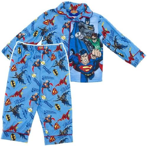 Justice League Coat-Style Pajamas for Boys 6