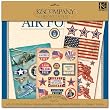 K&Company Military 12-Inch-by-12-Inch Scrap Kit Layouts, Air Force