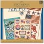 K&Company Military 12-Inch-by-12-Inch Scrap Kit Layouts, Air Force