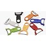 Kuhn Rikon Peeler Plastic handle, S/S Blade, Choice of Six Colors - Red - Red