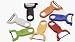 Peeler Plastic handle, S/S Blade, Choice of Six Colors