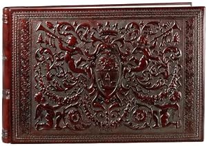 Heralding Angels Photo Album, Wedding Album, Scrapbook, Embossed Designs, Gift Boxed, 17x11.5"