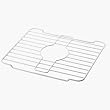 Rubbermaid 6103-AR-WHT Twin Sink Rack