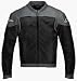 ALPINESTARS ICE X-LARGE/XL BLACK LEATHER CYCLE JACKET