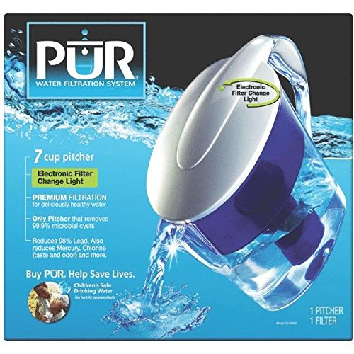 PUR CR-6000C 7CUP PITCHER LED W/ LED INDICATOR & 1 FILTER